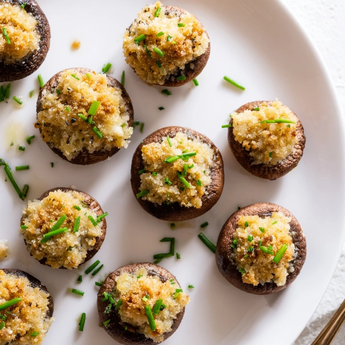 Stuffed Mushroom Caps Ring