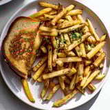 Beef Tallow Fries Grilled Cheese