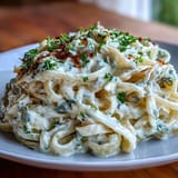 Creamy Cabbage Alfredo