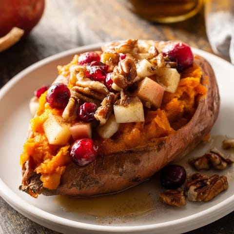 Cranberry Apple Twice-Baked