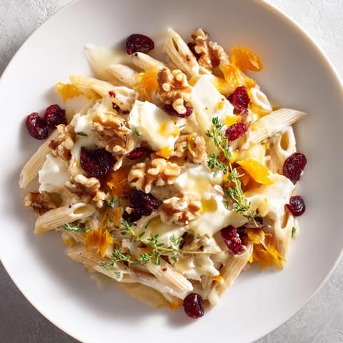 Baked Brie Cranberry Pasta