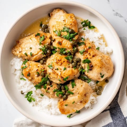 Express Chicken Piccata Bowl