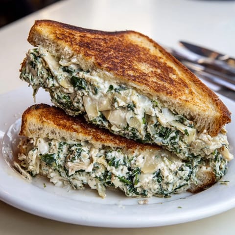 Air Fryer Spinach Artichoke Cheese