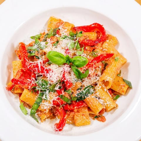 Lightened-Up Vodka Rosé Pasta