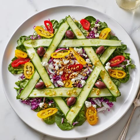 Star of David Salad Platter