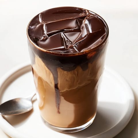 Indulge in a Chocolate Cracking Iced Latte: a rich espresso and chocolate experience over ice.