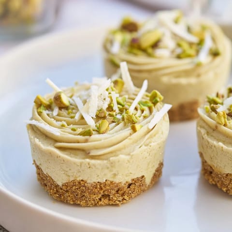 Pistachio Cheesecake Bites