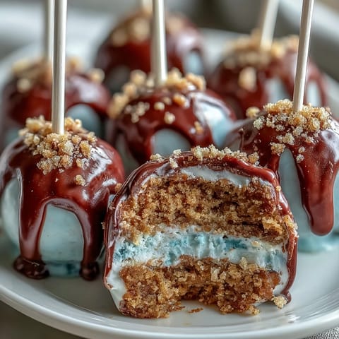 Festive graduation cake pops in school colors with gold sprinkles, perfect for celebrating academic achievements.
